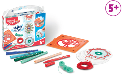 Mini box dessin spirale Maped